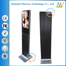 HD 21.5 inch touch screen free standing digital signage kiosk